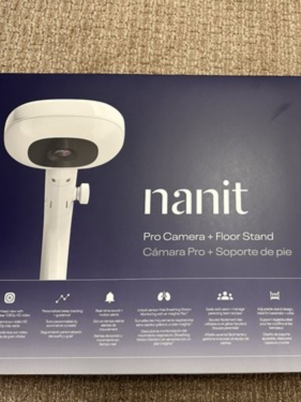 Nanit Pro Smart Baby Camera With Floor Stand